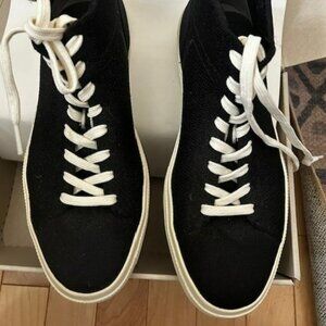 Rothy's The Women's High Top Sneaker - Black